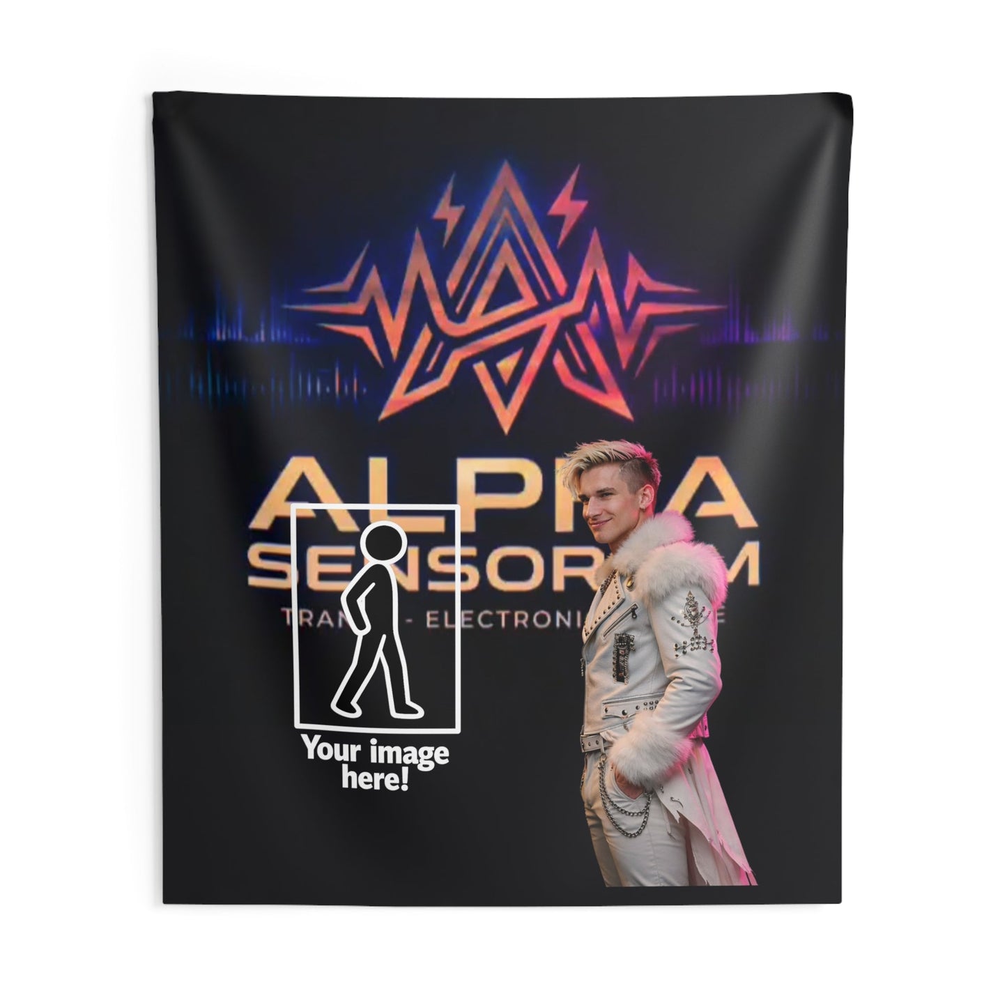 Alpha Sensorium Indoor Wall Tapestry