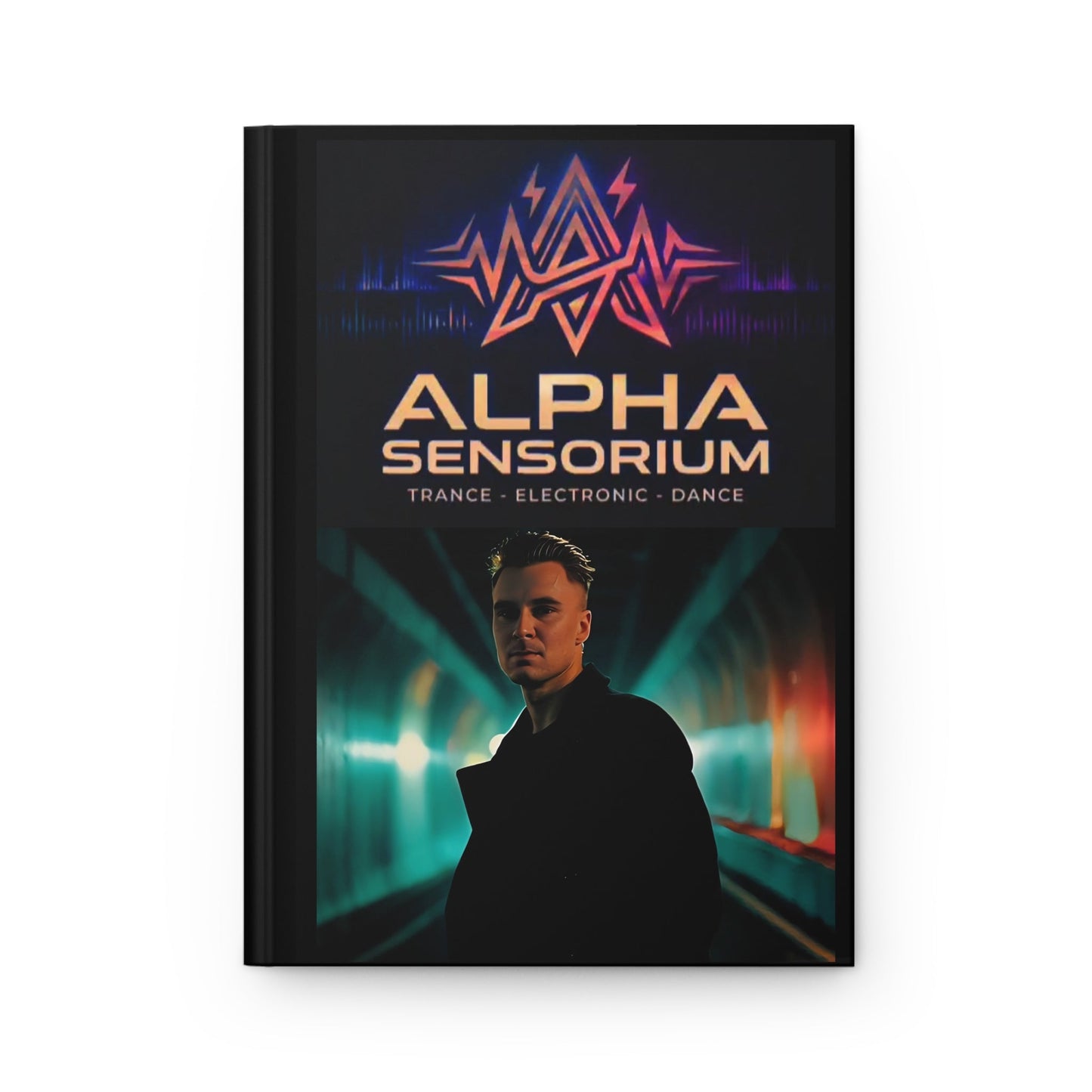 Hardcover Journal — Alpha Sensorium Trance Music & 'I'll Always Have Your Back' Photo Notebook