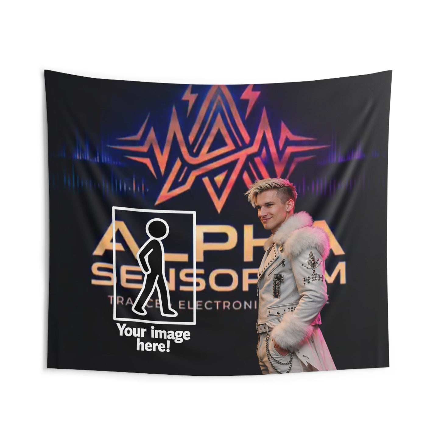 Alpha Sensorium Indoor Wall Tapestry