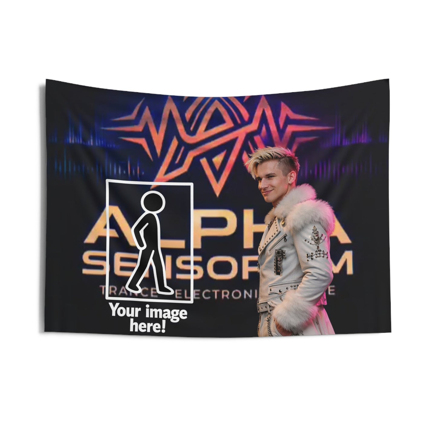 Alpha Sensorium Indoor Wall Tapestry