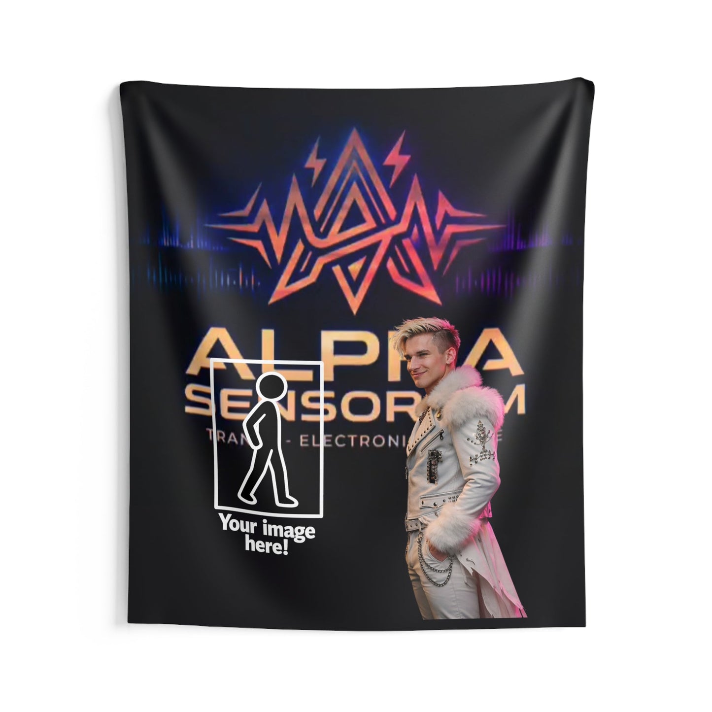 Alpha Sensorium Indoor Wall Tapestry